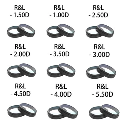 Für Quest 2 VR Brille Magnet -1,0D bis -6,5D Kurzsichtigkeit Anti-Blaulicht Linse Paar - Bild 1 von 4