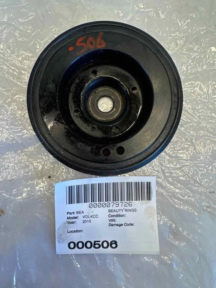 Polea de equilibrio armónico del eje de grietas del motor Volkswagen CC 2010 fabricante de equipos originales Foto 1 de 3