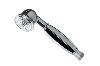 Retro Handbrause Tenrit NOSTALGIE Duschkopf im Landhaus-Stil silber - Bild 1 von 4