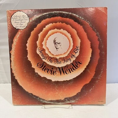 Stevie Wonder - Songs In The Key Of Life 2x LP + 7" EP Vinyl Record! Booklet EX - Image 1 of 4