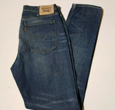 Ropa Vintage Levi's 606 Naranja Tab Grande E Talla 32 X 34 (32 x 32 Actual) Foto 1 de 4