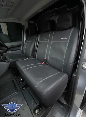 PEUGEOT EXPERT 2019 - 2025 ARTIFICIAL LEATHER TAILORED SEAT COVERS - Image 1 of 4