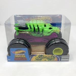 Hot Wheels Monster Trucks Oversized 2024 Skelesaurus Metal Version 1:24 Scale - Picture 1 of 5