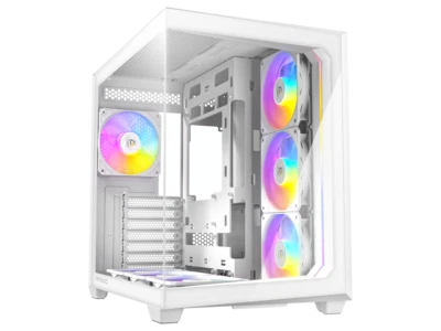 Antec C5 ARGB White, 7 x 120mm ARGB PWM Fans Included, Up to 10 Fans Simultaneou - Image 1 of 4