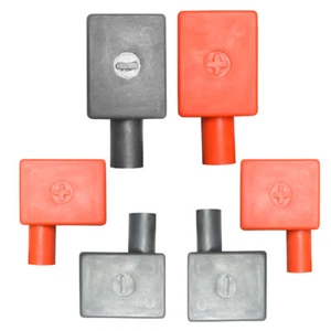 Pairs of High Quality PVC Battery Terminal Covers - All Types - Picture 1 of 4