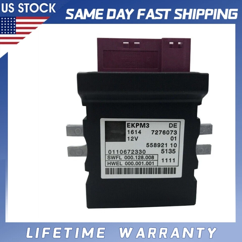 Módulo de controle da bomba de combustível para BMW 5/7 Series F01 F02 F07 GT 2007-2019 16147276073 - Imagem 1 de 4