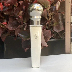 *EMPTY* Vintage TUXEDO Ralph Lauren MEN 1/3oz Delicate Cologne Silver RL Case - Picture 1 of 5