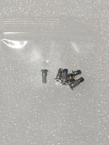 SILVER BOTTOM CASE SCREWS P5 - MacBook Pro 13" A1708 2016, 2017, A2159 2019 - Picture 1 of 2