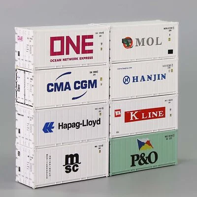 Evemodel N Scale 20ft 1:160 Hi-Cube Refrigerator 20' Reefer Container C15011 - Image 1 of 4