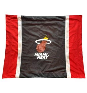 Miami Heat Pillow Case Sham Basketball NBA Sport 29" by 23" Man Cave - Picture 1 of 9