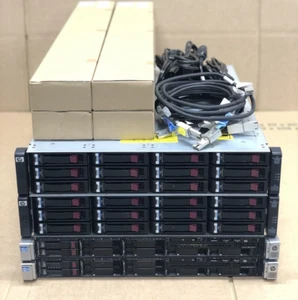 HP P2000 48TB 6G SAS Server SAN Configuration DL360p Gen8's 32-Core 256GB RAM - Picture 1 of 2
