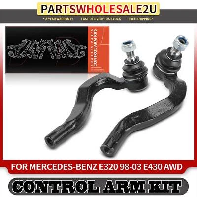 2 件前左右外扎杆端适用于梅赛德斯-奔驰 E320 98-03 E430 00-02 — 第 1/4 张图片