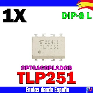 1x TLP251 TLP 251 OPTOACOPLADOR DIP-8 L - Imagen 1 de 1