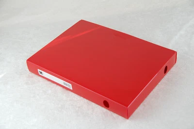 OFFICE 8 St. Sammelbox Archivbox Ablagebox A4 Heftbox Sammelmappe Ordnungsmappe rot A4