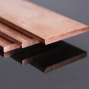 3-8mm Thick 99% Pure Copper Strip Flat Bar T2 Cu Metal Copper Sheet Plate 100mm - Picture 1 of 12