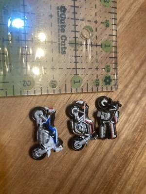 Vintage Galoob Micro Machines Motorcycle, with Wear, 1 Broken Handle Bars - Image 1 of 4