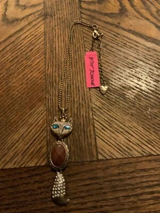 Betsey Johnson Fox Pendant  - Picture 1 of 3