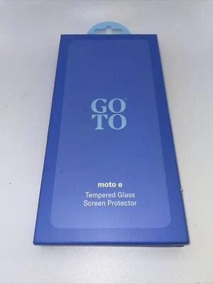 GoTo Tempered Glass Screen Protector for Motorola Moto e - Clear - Image 1 of 3