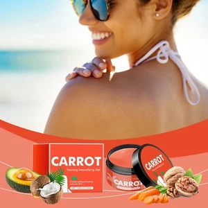 Carrot Tanning Intensifying Gel Carrot Tanning Gel Luxury Natural Tanning Oil - Picture 1 of 11
