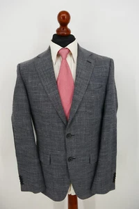 Hugo Boss Sakko Gr.48 Schurwolle Dunkel Anthrazit Grau Black Label Neuwertig - Bild 1 von 11