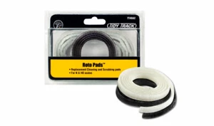 Woodland Scenics 4562 Tidy Track Roto Pad Replacements for N HO Wheel Cleaners - Picture 1 of 1