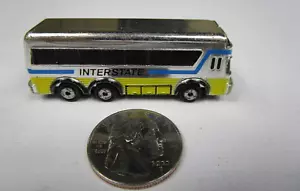 Autobús turístico interestatal cromado Micro Machines Classy Chromers 1989 Galoob vintage - Imagen 1 de 6