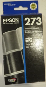 Neu - Epson 273 (273120) Color Tintenpatrone - Photo Black - Datum 05/17 - Bild 1 von 4