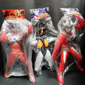 Big Size Soft Vinyl Figure 3 Zetton Ultraman Taro & 6 Ultraman Leo Japan Mint - Picture 1 of 8
