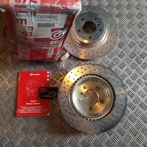 BREMBO RD.209.000 X2 Disco de Freno de Alto Rendimiento PARA BMW 3 04-13 BMW X1 09-15 - Imagen 1 de 11