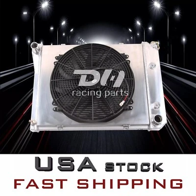 Ventilador de cubierta + radiador 21" W 3 para Chevy EL Camino/Nova 1975-1987 3,8/4,4 L V6/8 #571 Foto 1 de 4