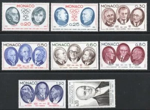 MÓNACO MNH 1976 SG1231-38 25 Aniversario del Consejo Literario - Imagen 1 de 1