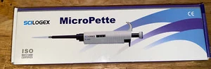 SCILOGEX MicroPette Single-Channel Pipettor 20 uL NEW Open Box Medical Device - Picture 1 of 4