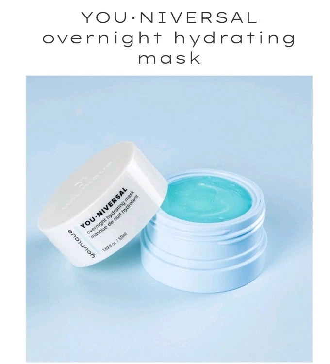 Mascarilla hidratante Younique You Universal Overnight TAMAÑO COMPLETO - NUEVA EN CAJA Foto 1 de 3