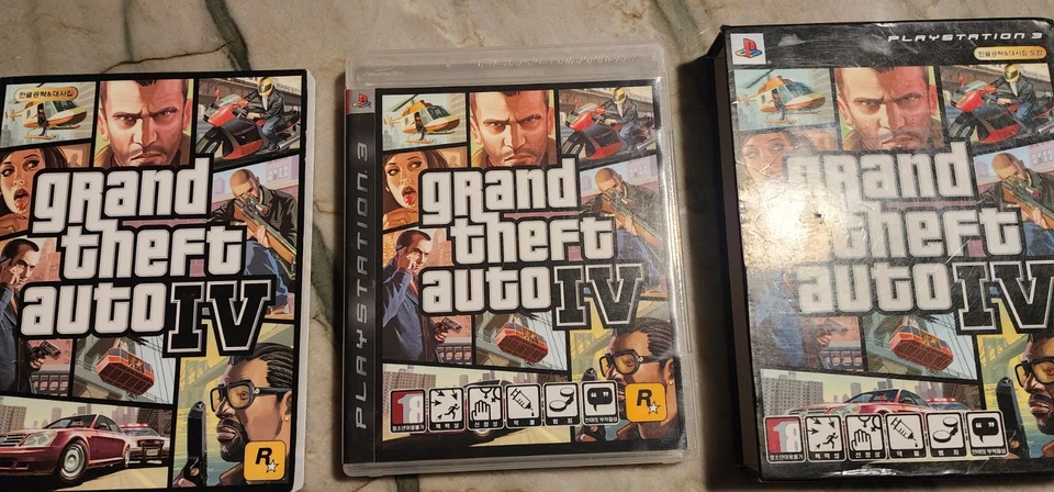 Grand Theft Auto IV Collector's (Sony Playstation 3 ps3) Complete KOREAN Import - Image 1 of 4