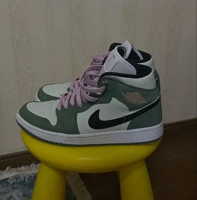 Zapatilla deportiva para hombre 9.0US Air Jordan 1 verde holandesa media LTD colección original muy buena Foto 1 de 4