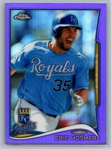 2014 Topps Chrome #159 Eric Hosmer Kansas City Royals Purple purple - Picture 1 of 2