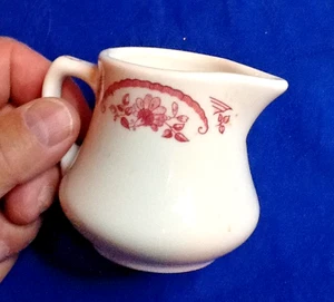 CREMA HOMER LAUGHLIN (RISTORANTE) 'AMERICAN ROSE' (HOWARD JOHNSONS?) 11 24 25B - Foto 1 di 8