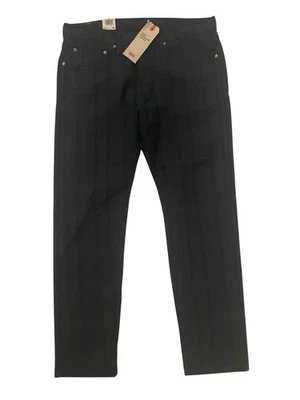 LEVI’S 502 Mens 34x32 Blue Green Plaid Regular Taper Stretch Jeans Pants NWT - Image 1 of 4