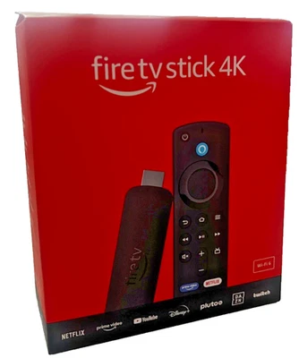 Amazon Fire TV Stick 4K (2. Gen), mit Unterstützung für Wi-Fi 6 - Bild 1 von 3
