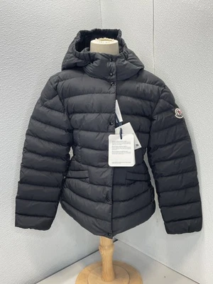 Moncler Girls Padded Down Jacket Egisto Size 10Y Black - Image 1 of 4