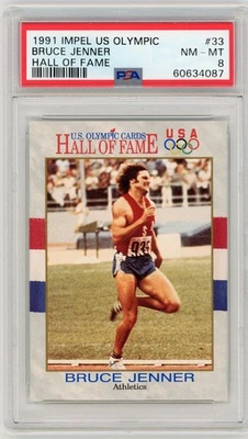 1991 Impel US Olympic Cards Hall of Fame - Bruce Jenner #33 - Imagem 1 de 2