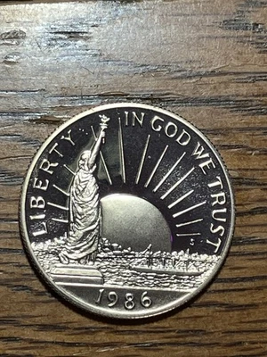 1986-S 50C Statue Of Liberty DCAM (Proof) - Image 1 of 2