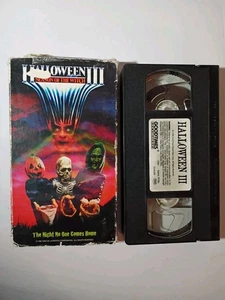Halloween III 3 Season of the Witch VHS, Rare Horror HTF 1996 John Carpenter  - Bild 1 von 8