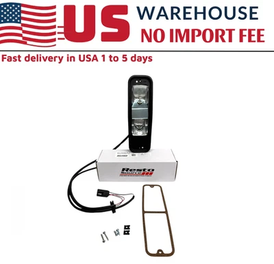 Satin Black Taillight Housing for 1971–77 Scout II Terra Traveler Pickup - Image 1 of 3