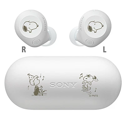 SONY Wireless Noise Canceling Stereo Headset WF-C710N / PN SNOOPY JAPAN NEW - Image 1 of 4