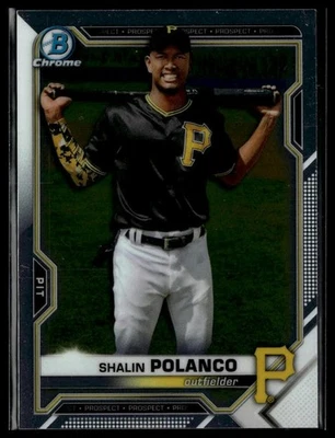 2021 Bowman Draft #BDC-176 Shalin Polanco Chrome - Image 1 of 2