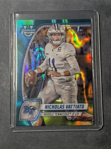 Nicholas Vattiato 2024 Bowman University Teal Lava 1st Bowman Middle Tennessee - Picture 1 of 2