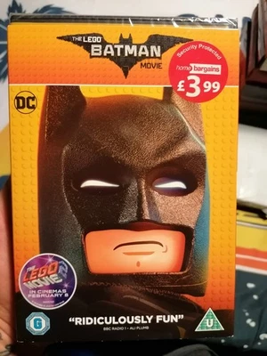 The LEGO Batman Movie DVD With Slip Case (2017) Chris McKay New Sealed  - Image 1 of 2