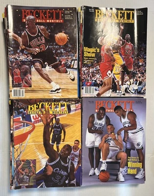 Beckett Basketball Monthly Lot Of 75 - Vintage 90’s-00’s-Jordan, Kobe, Shaq+++ - Image 1 of 4