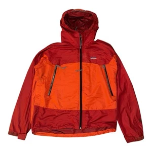 Patagonia Jacket Size M Orange Ski Coat R Regulator Deluge Hooded Windbreaker - Picture 1 of 8